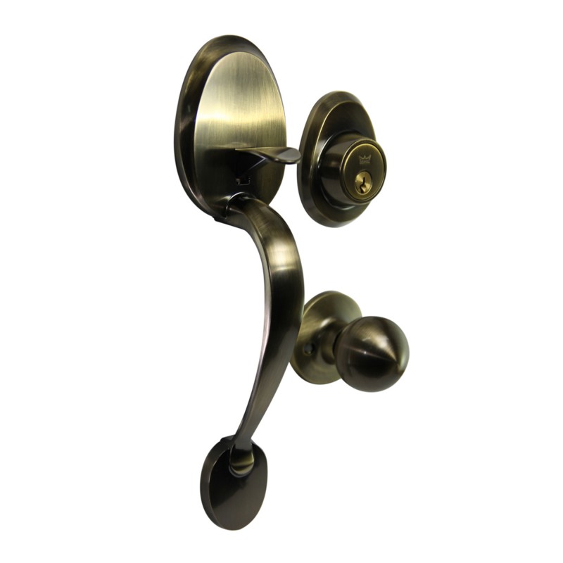 Dorma Throw Deadbolt Heavy Duty Handleset Mortise Lock DH3 Mayfair finishes US5 Satin Brass